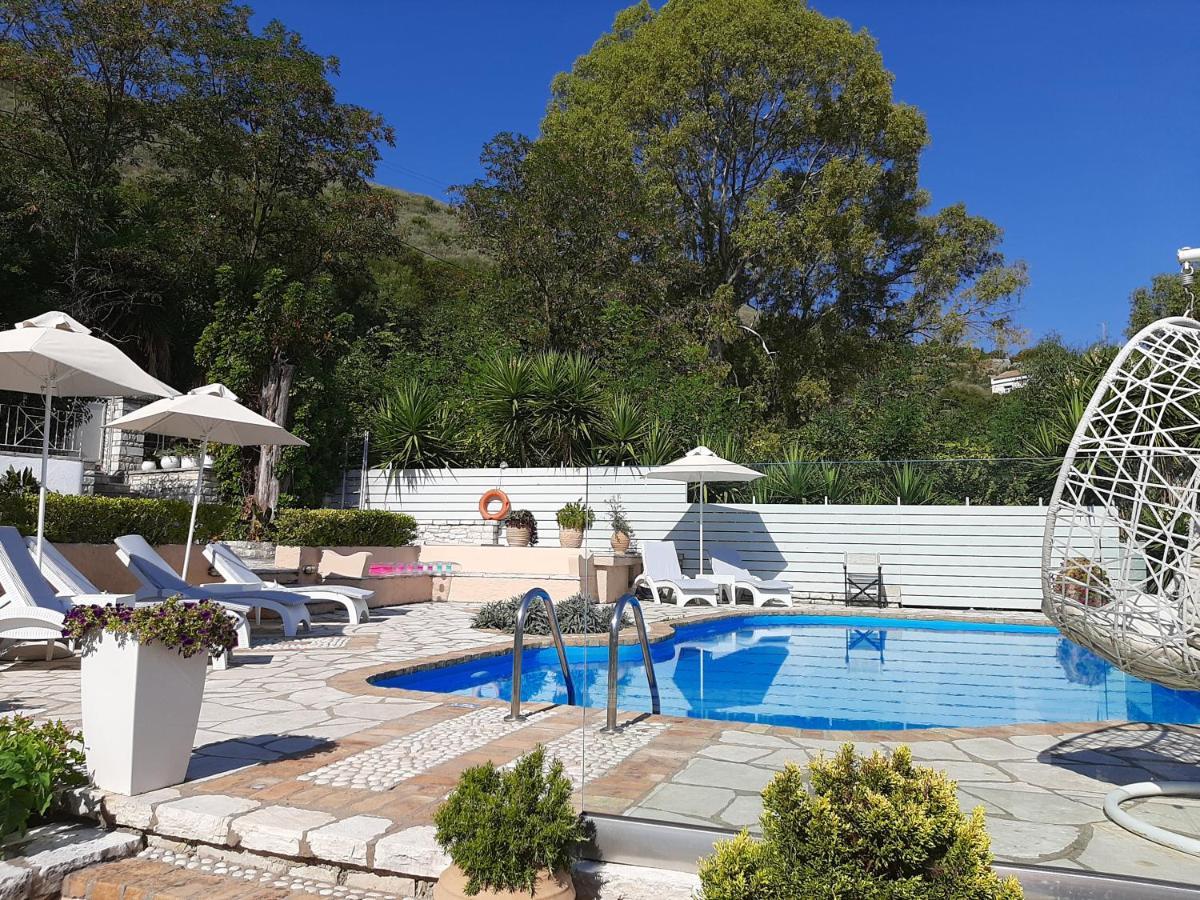Imerolia Beach Villa Kassiopi Corfu Exterior photo